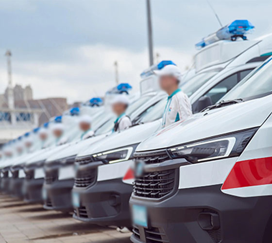 大竹县服务车队展示